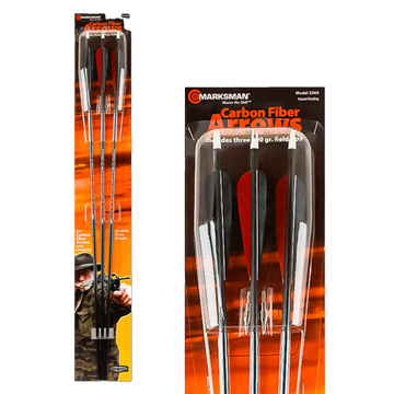 ARROWS KIT MARKSMAN POCKET HUNTER 31 INCH CARBON FIBER (FLECHAS)
