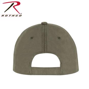GORRA ROTHCO USMC EAGLE GLOBE AND ANCHOR/US FLAG LOW PRO – OLIVE DRAB - vista 2