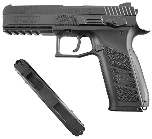 PISTOLA ASG CZ P-09 BLOWBACK CO2 4.5MM – BLACK