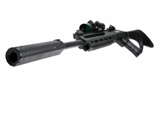RIFLE ASG TAC 4.5 CO2 4.5MM BBS – BLACK SNIPER W/BIPOD