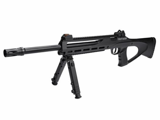 RIFLE ASG TAC 4.5 CO2 4.5MM BBS – BLACK SNIPER W/BIPOD - vista 3