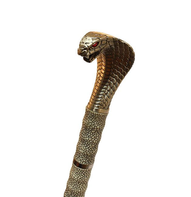 SAMURAI SWORD 42.5 KING COBRA SNAKE HEAD HANDLE - vista 4