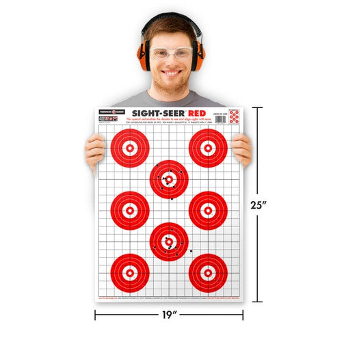DIANA SIGHT SEER RED 19X25 PAPER TARGETS (4300)