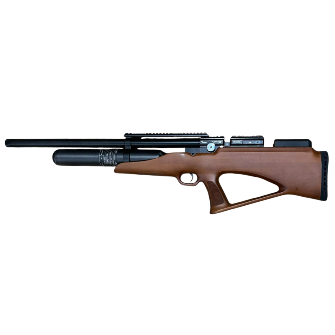 RIFLE AIR VENTURI AVENGE-X X1-BBW TÁCTICO .25 MADERA PCP 450CC BOTELLA DE FIBRA DE CARBONO