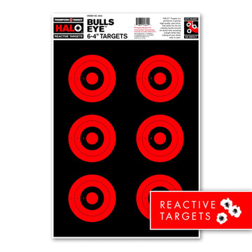 DIANA HALO BULLSEYE 6-3 – 12.5X19 REACTIVE TARGETS (4642)