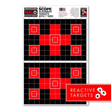 DIANA HALO SCOPE ALIGNMENTE/SIGHT 12.5X19 REACTIVE TARGETS (4643)
