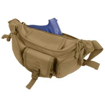 RIÑONERA ROTHCO TACTICAL CONCEALED – COYOTE BROWN