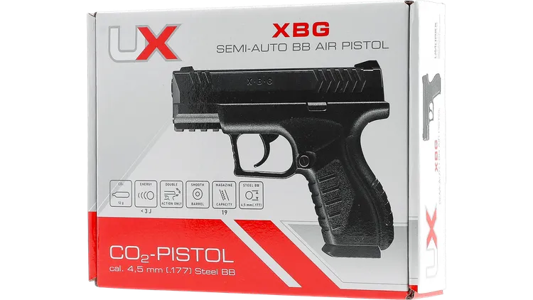PISTOLA UMAREX XBG 4.5MM BB CO2 - vista 3