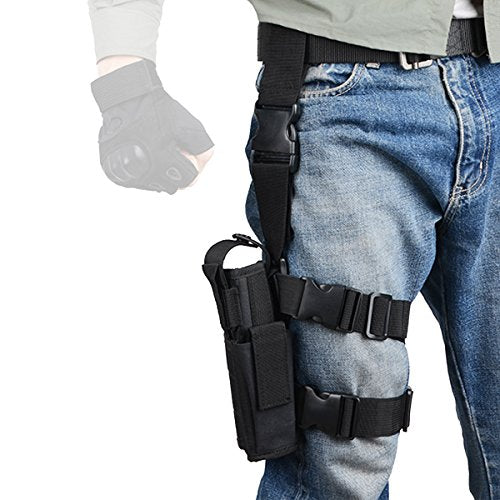 FIREPOWER UNIVERSAL DROP LEG HOLSTER OD GREEN POLYBAG