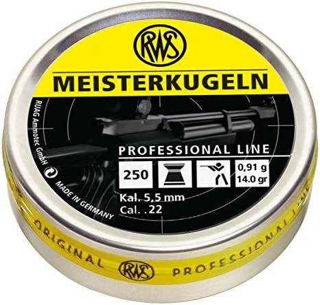DIABOLOS RWS MEISTERKUGELN .22X250 WADCUTTER - vista 2