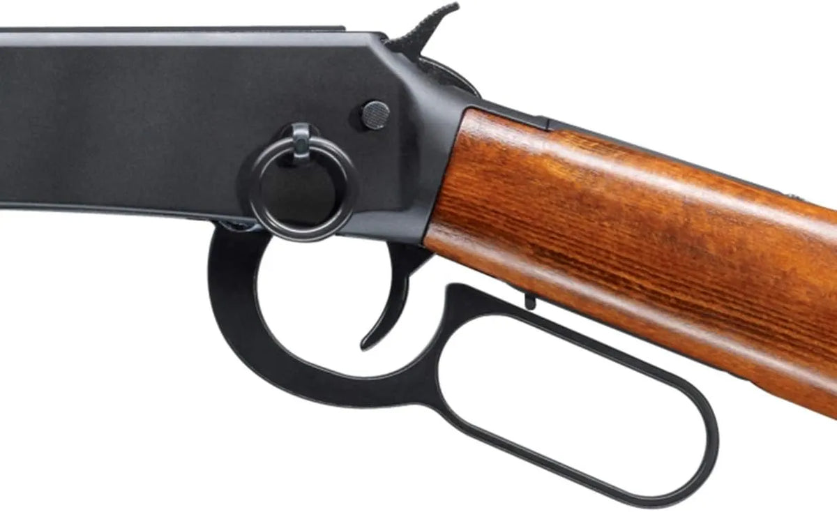 RIFLE WALTHER LEVER ACTION .177 CO2 – BLACK WOOD - vista 2