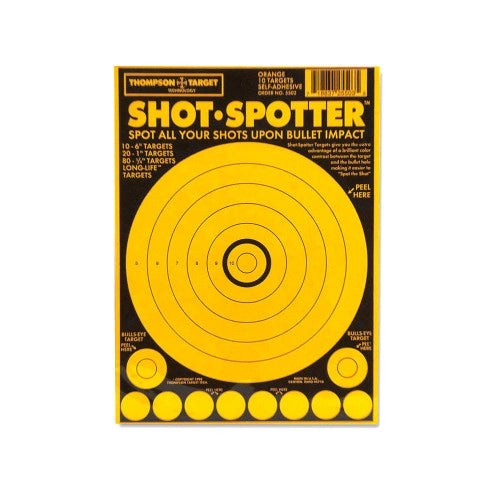 DIANA SHOT SPOTTER YELLOW 6X9 ADHESIVE TARGETS (5503)