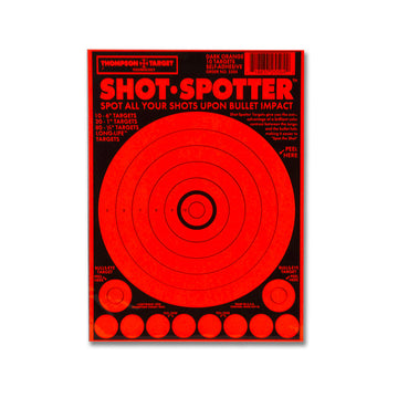 DIANA SHOT SPOTTER ORANGE 6X9 ADHESIVE TARGETS (5504)