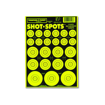 DIANA SHOT SPOTS GREEN 6X9 ADHESIVE TARGETS (5506)