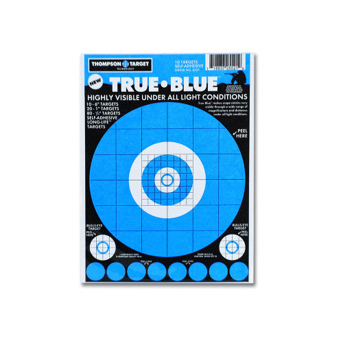 DIANA TRUE BLUE 6X9 ADHESIVE TARGETS (5521)