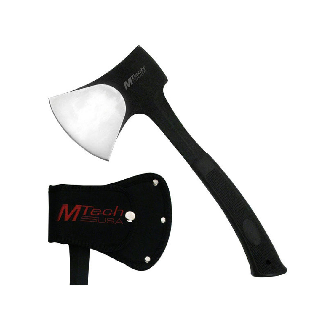 JAGUAR SOLID HEAVY DUTY STAINLESS STEEL CAMPING AXE BLACK HATCHET OUTDOOR