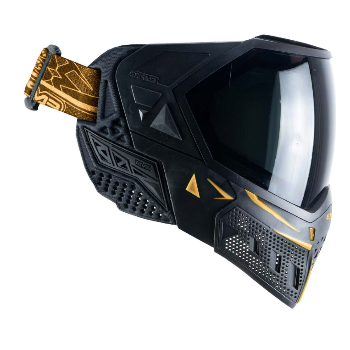 MASCARA EMPIRE EVS SE HEX BLACK/GOLD – THERMAL NINJA/THERMAL CLEAR - vista 5