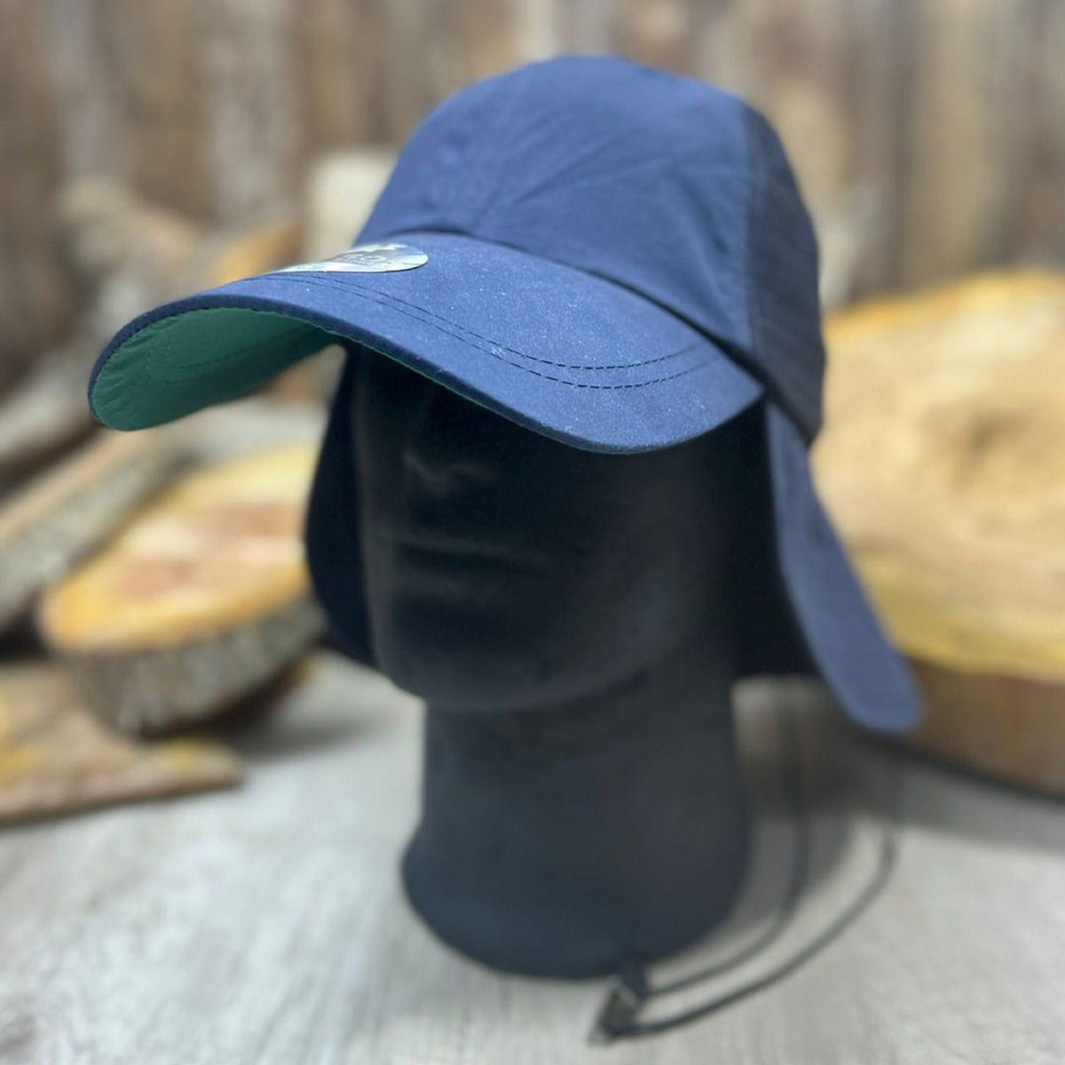 GORRA CAP SMITH MICROFIBER BIG BILL FISHING NAVY - vista 2