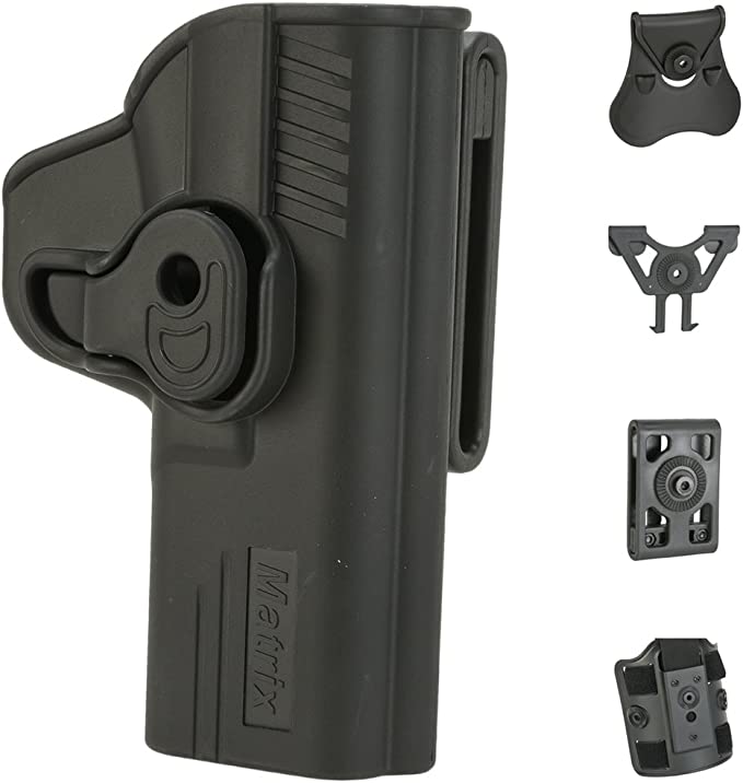 CHAPUZA MATRIX HARDSHELL ADJUSTABLE FOR M9 SERIES AIRSOFT PISTOLS - vista 3