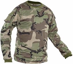 JERSEY VALKEN KILO COMBAT SHIRT WOODLAND-L