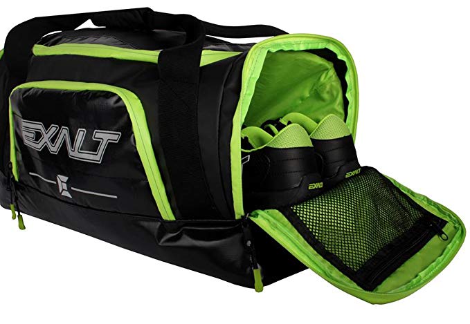 BACKPACK HEIST HYBRID DUFFLE BLACK/LIME - vista 3