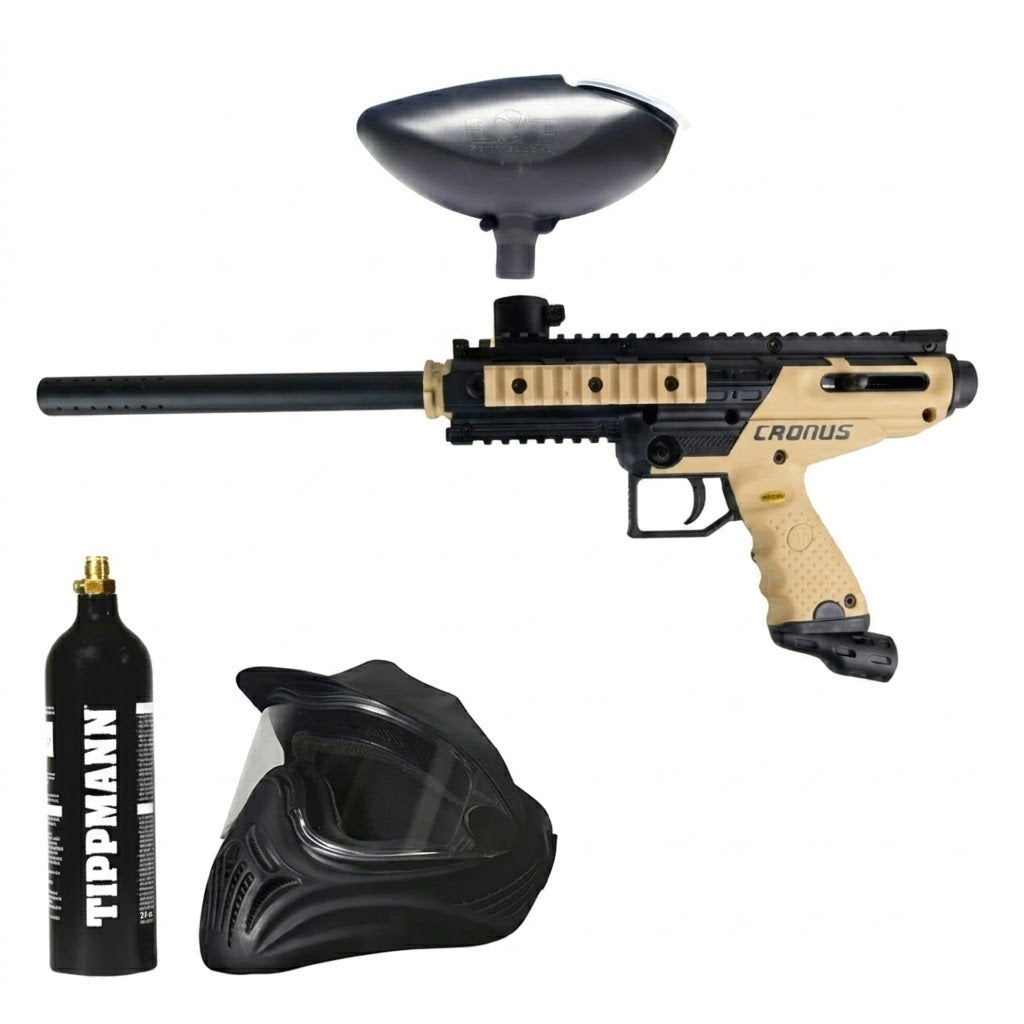 COMBO CRONUS BASIC – RETAL, HELIX BLACK, TANQUE CO2 20 OZ