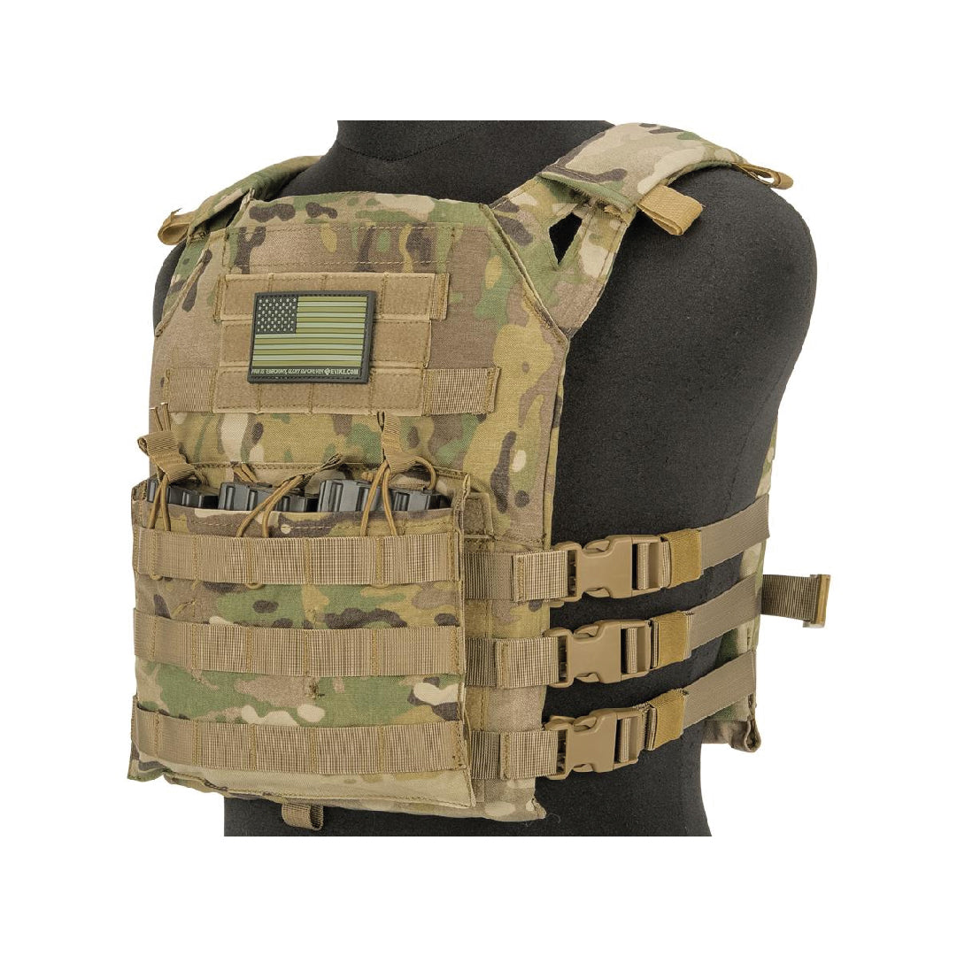 VEST MATRIX LEVEL-1 PLATE CARRIER W/INTEGRATED MAGAZINE POUCHES