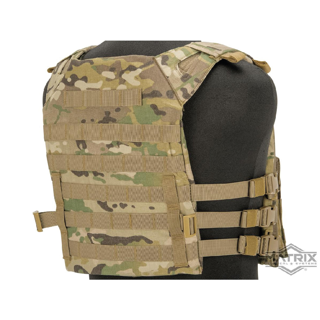 VEST MATRIX LEVEL-1 PLATE CARRIER W/INTEGRATED MAGAZINE POUCHES - vista 3