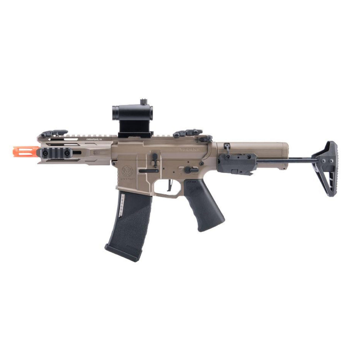 RIFLE AIRSOFT KRYTAC TRIDENT MKII PDW-M AEG FLAT DARK EARTH