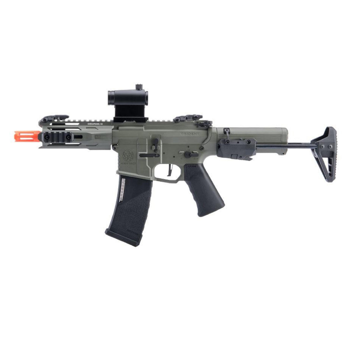 RIFLE AIRSOFT KRYTAC TRIDENT MKII PDW-M AEG FOLIAGE GREEN