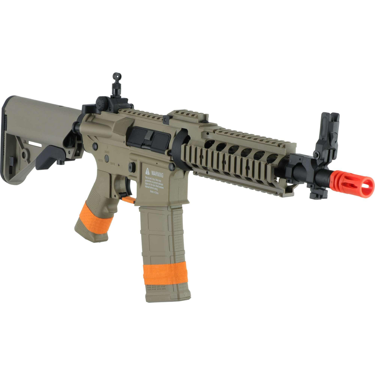RIFLE AIRSOFT TIPPMANN BT M4 CQB RIS-TAN 10.5 BARREL 9.6V NIMH - vista 4