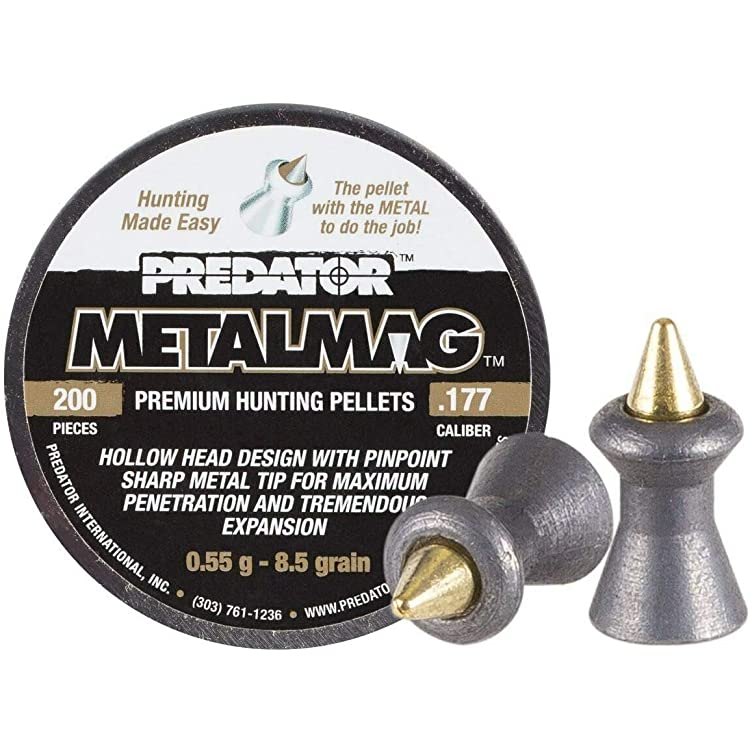 DIABOLOS JSB PREDATORS METALMAG .177 X 200 (8.5GR) - vista 2