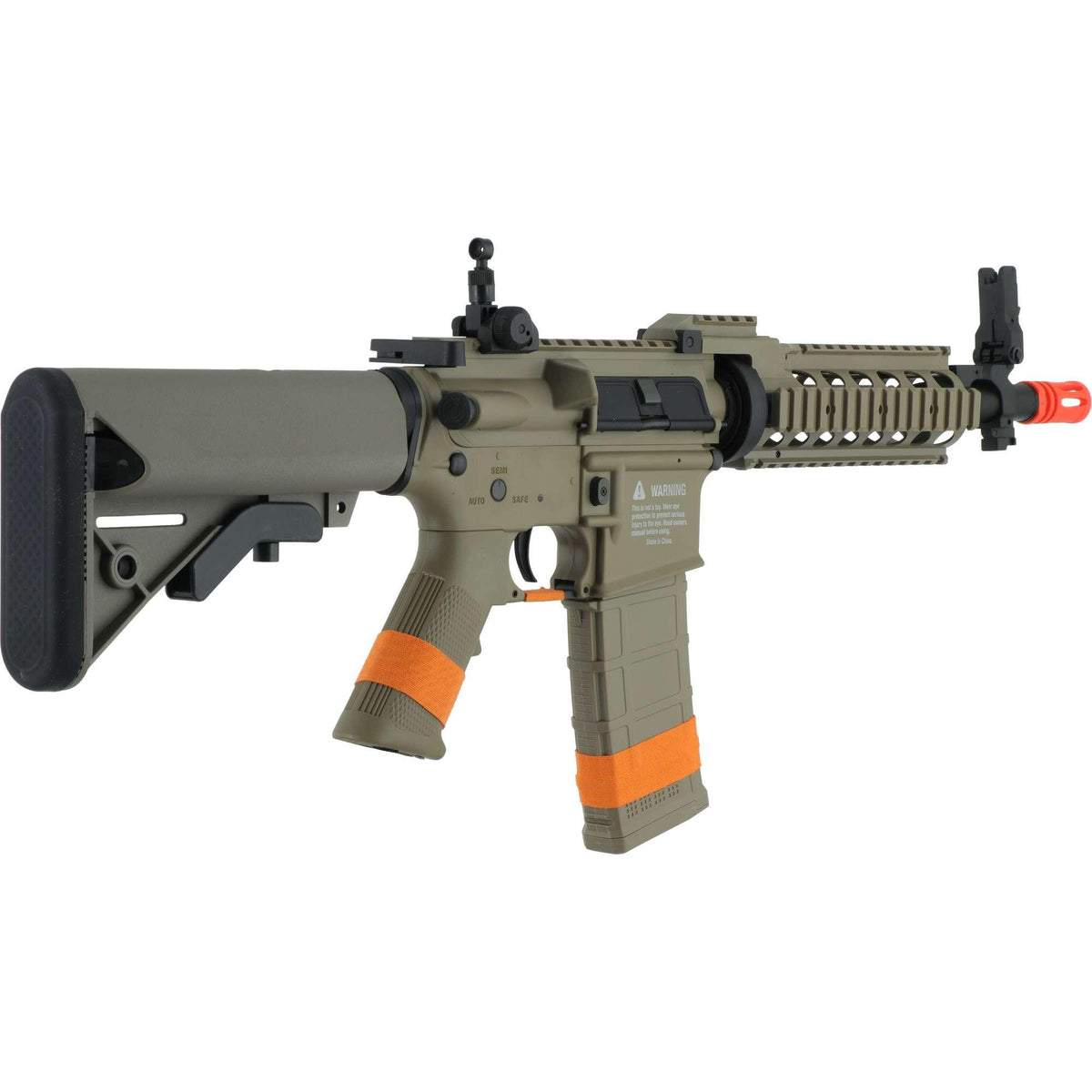 RIFLE AIRSOFT TIPPMANN BT M4 CQB RIS-TAN 10.5 BARREL 9.6V NIMH - vista 3