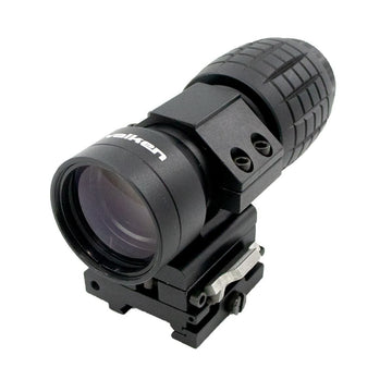 MIRA VALKEN 3X MAGNIFIER W/UNIVERSAL FLIP MOUNT