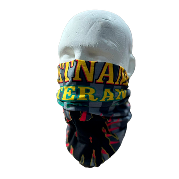 WRAP CAP SMITH TONAL FLAG VIETNAM VETERAN RAP A