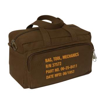 TOOL BAG ROTHCO G.I. TYPE ZIPPER POCKET MECHANICS