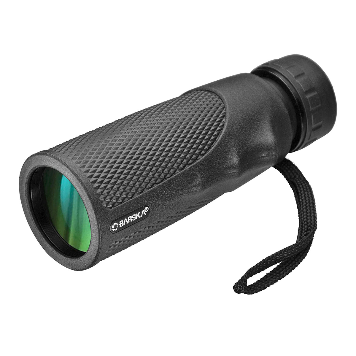 MONOCULAR BARSKA 10X40 WATERPROOF BLACKHAWK COMPACT – GREEN LENS