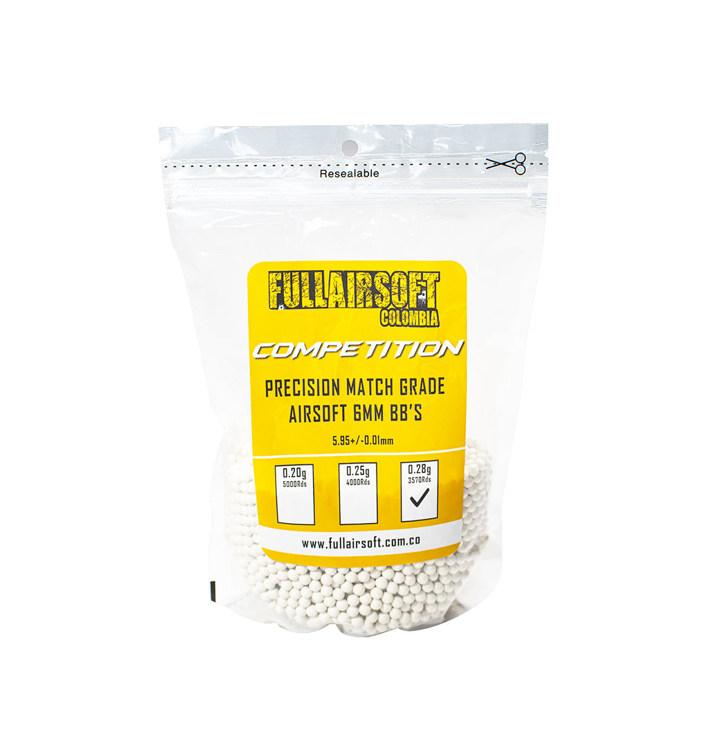 BOLSAS DE BBS FULL AIRSOFT COMPETITION 0.28G X3571
