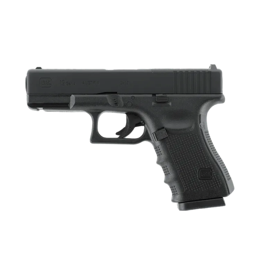 AIRSOFT GLOCK 17 GEN5  BLOWBACK  6MM BB GREEN GAS – BLACK