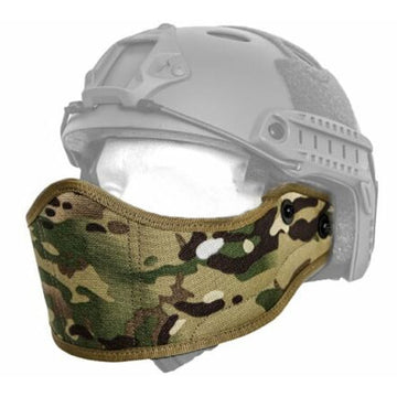AVENGERS HELMET FACE ARMOUR HAF MASK FOR AIRSOFT ARID CAMO
