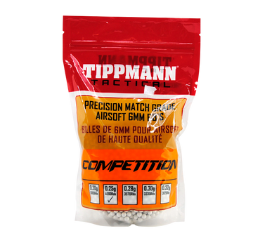BALINES AIRSOFT TIPPMANN 6MM BB 0.25G 1KG BAG/4000 BBS WHITE