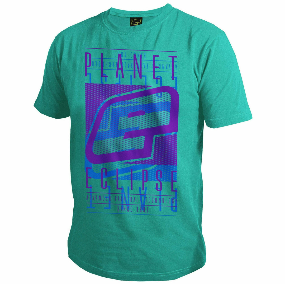 ECLIPSE MENS FADE T-SHIRT TEAL M