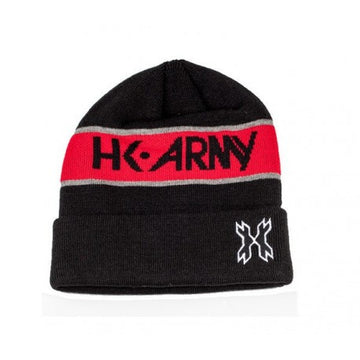 HK ARMY BEANIE ATTACK BLACK/RED