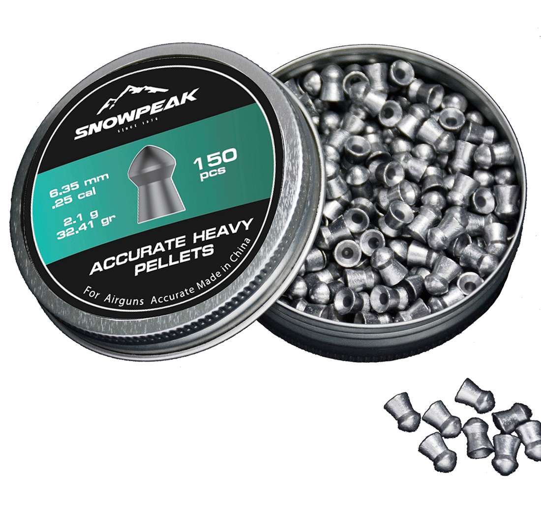 DIABOLOS SNOWPEAK ACCURATE HEAVY .25X150 (32.41GR)