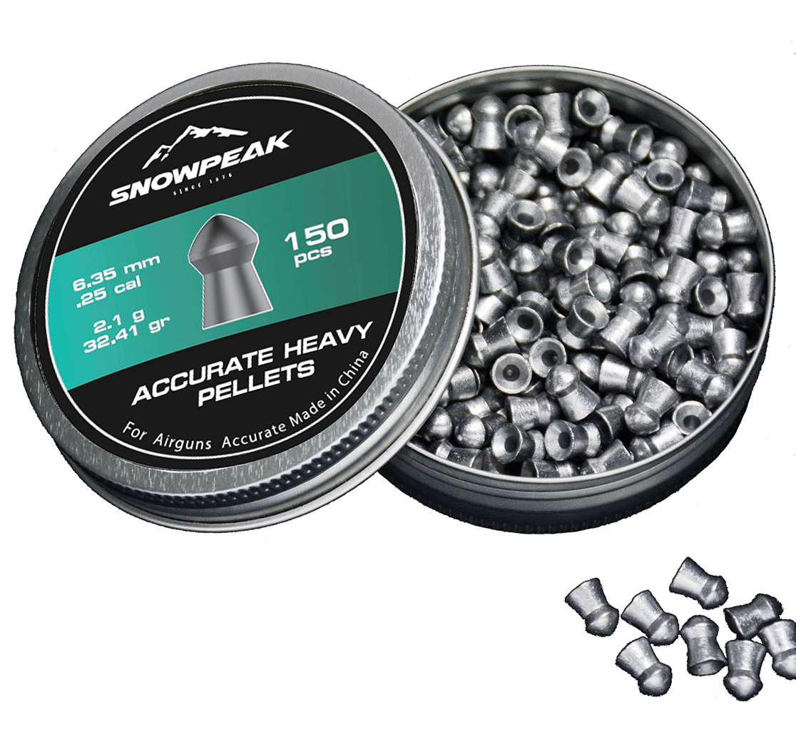 DIABOLOS SNOWPEAK ACCURATE HEAVY .25X150 (32.41GR)