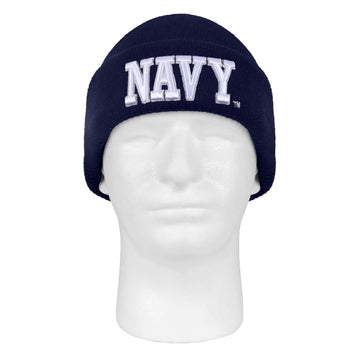 ROTHCO DELUXE EMBROIDERED WATCH CAP NAVY
