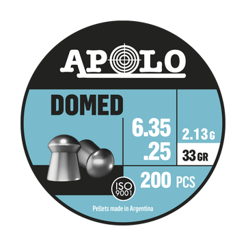 DIABOLOS APOLO DOMED .25X200 33GR