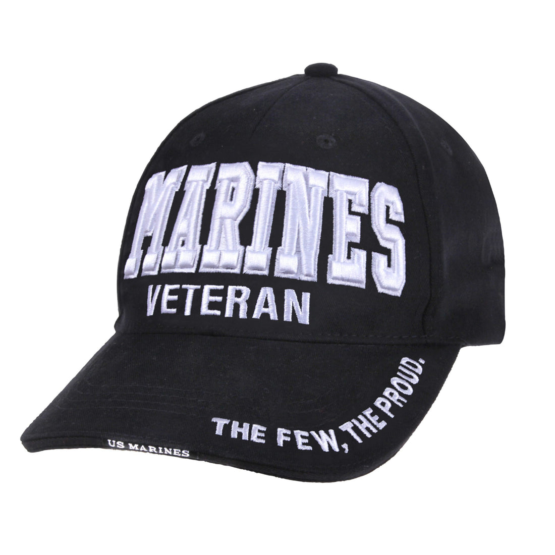 ROTHCO DELUXE LOW PROFILE CAP MARINES VET/BLK
