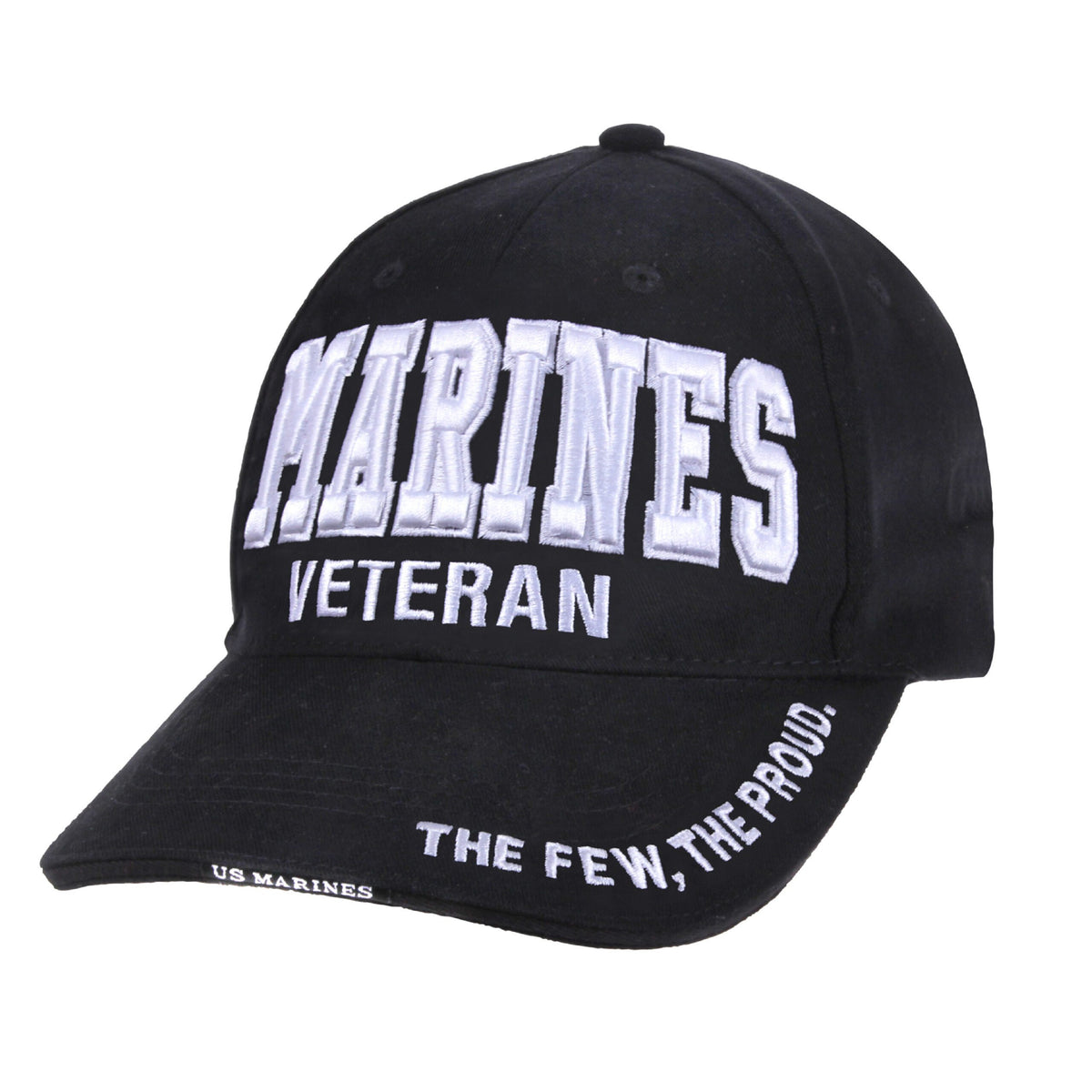 ROTHCO DELUXE LOW PROFILE CAP MARINES VET/BLK