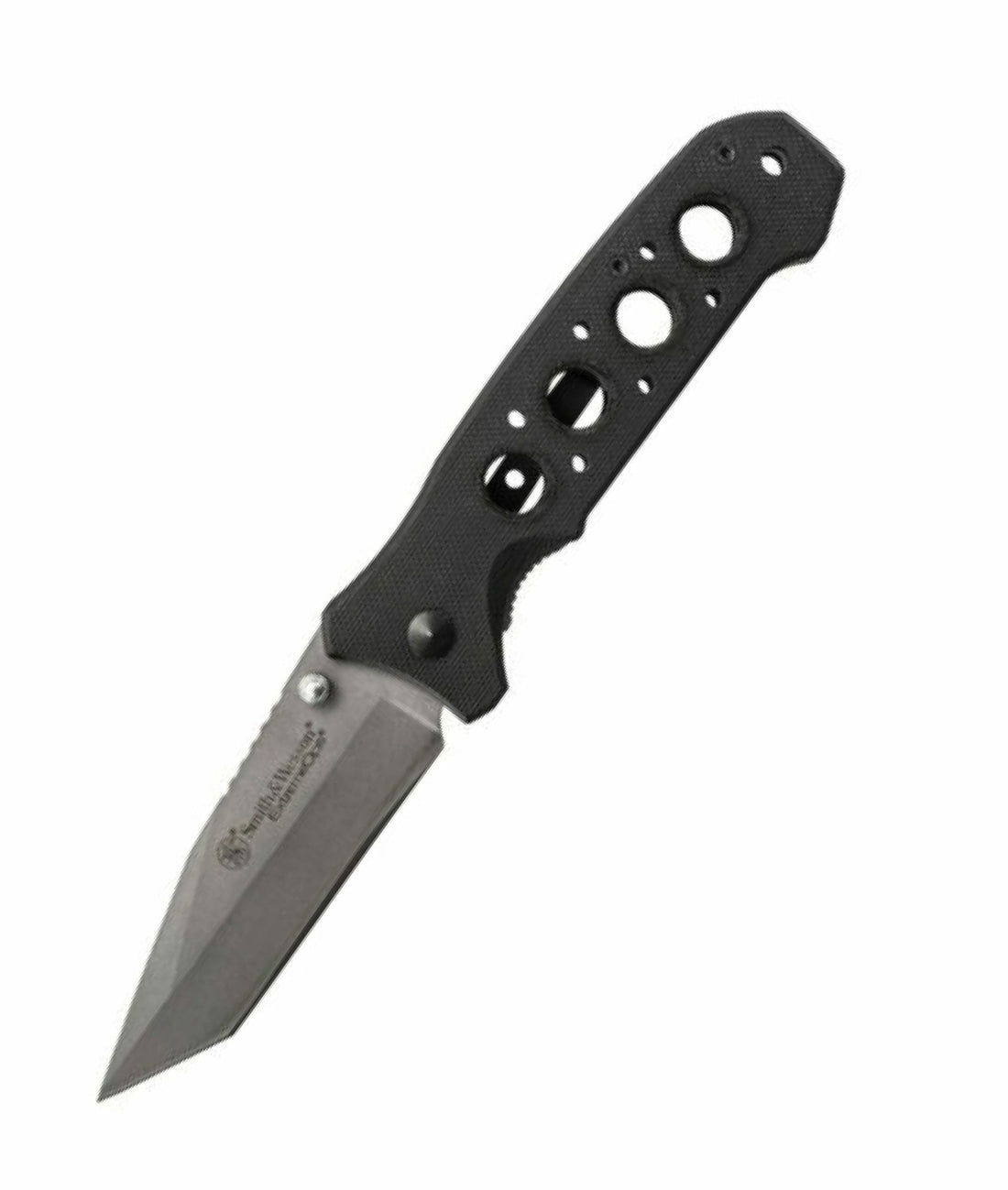 NAVAJA SMITH AND WESSON EXTREME OPS CLIP FOLDER W/BEAD BLASTED BLADES